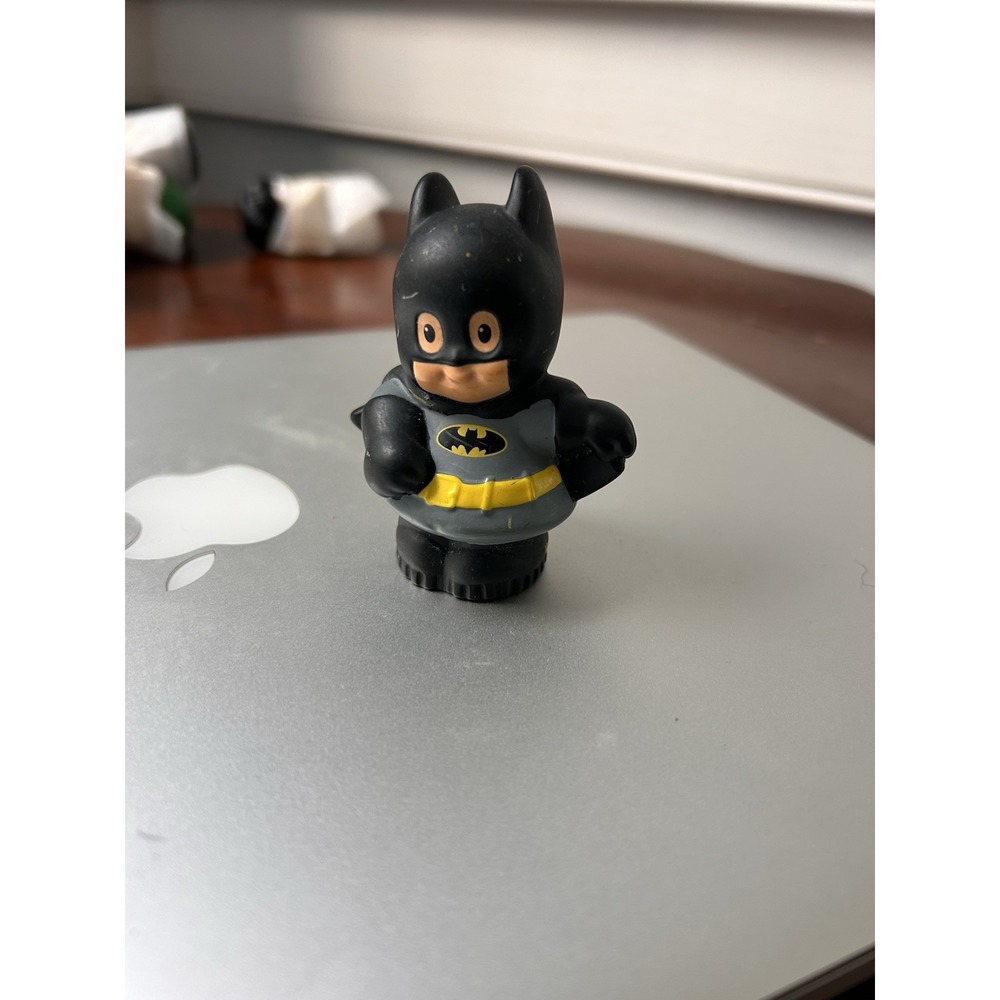 2011 Black & Gray Batman 2.75" Fisher-Price Action Figure Little People